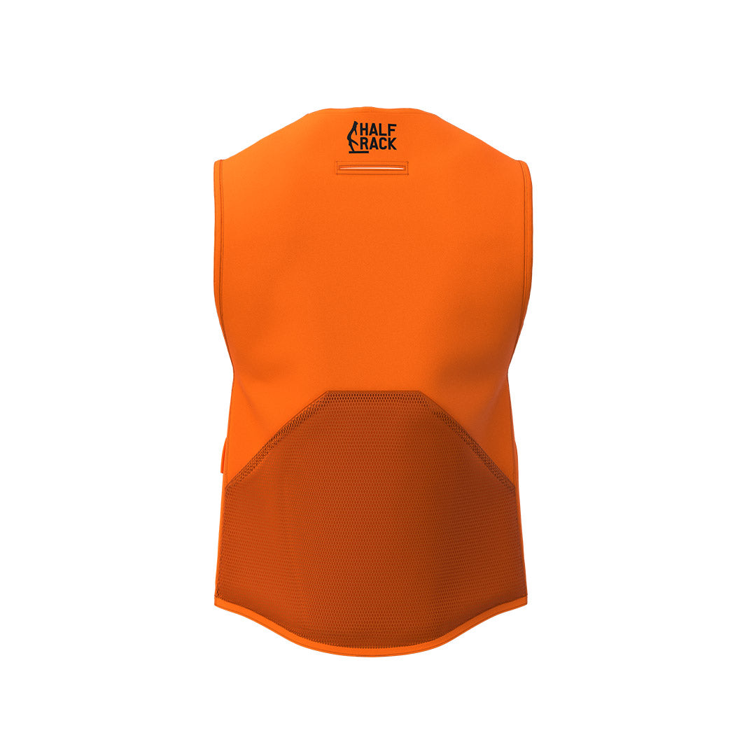 Deluxe Blaze Orange Safety Vest
