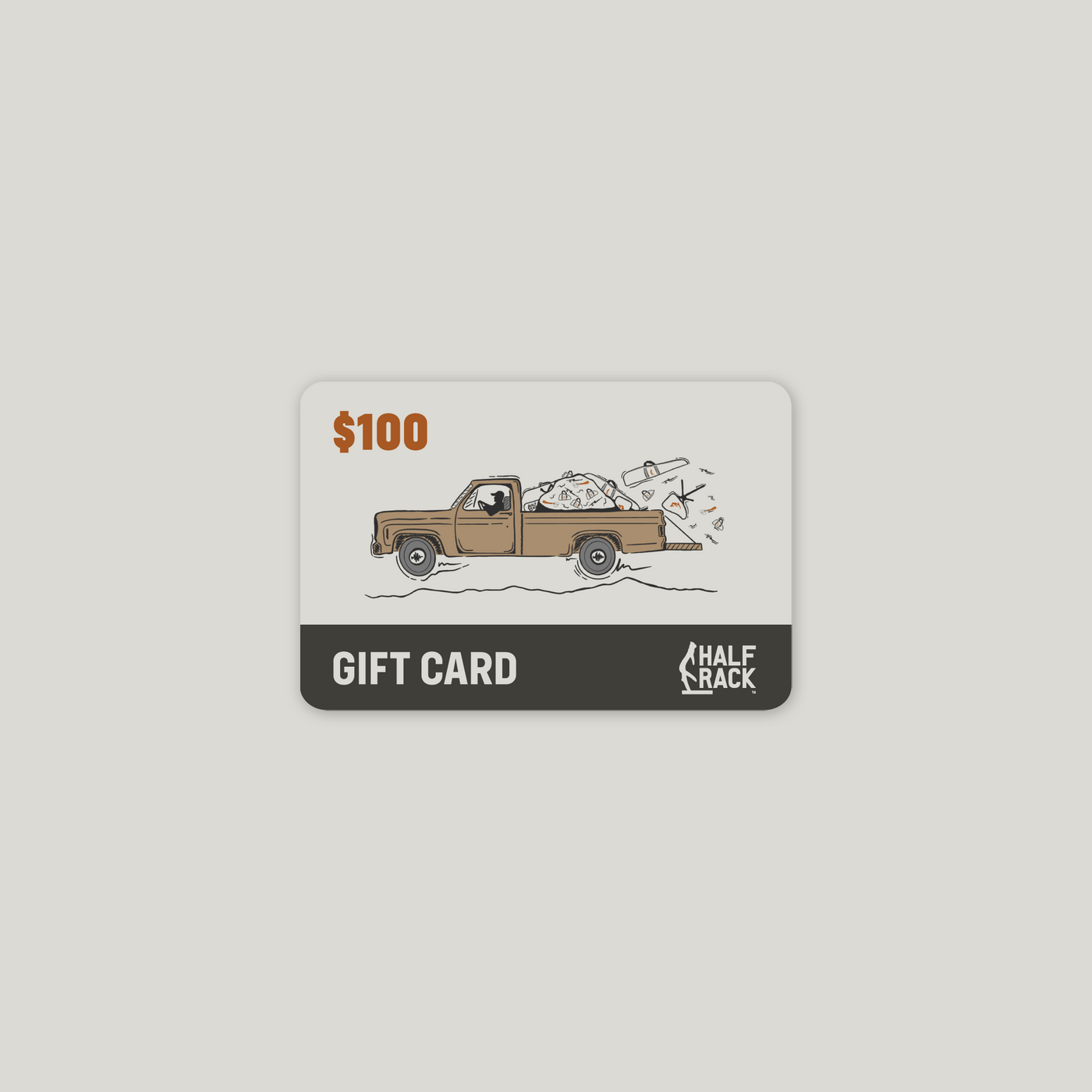 HALF RACK¬Æ GIFT CARD