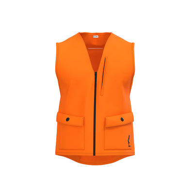 Deluxe Blaze Orange Safety Vest