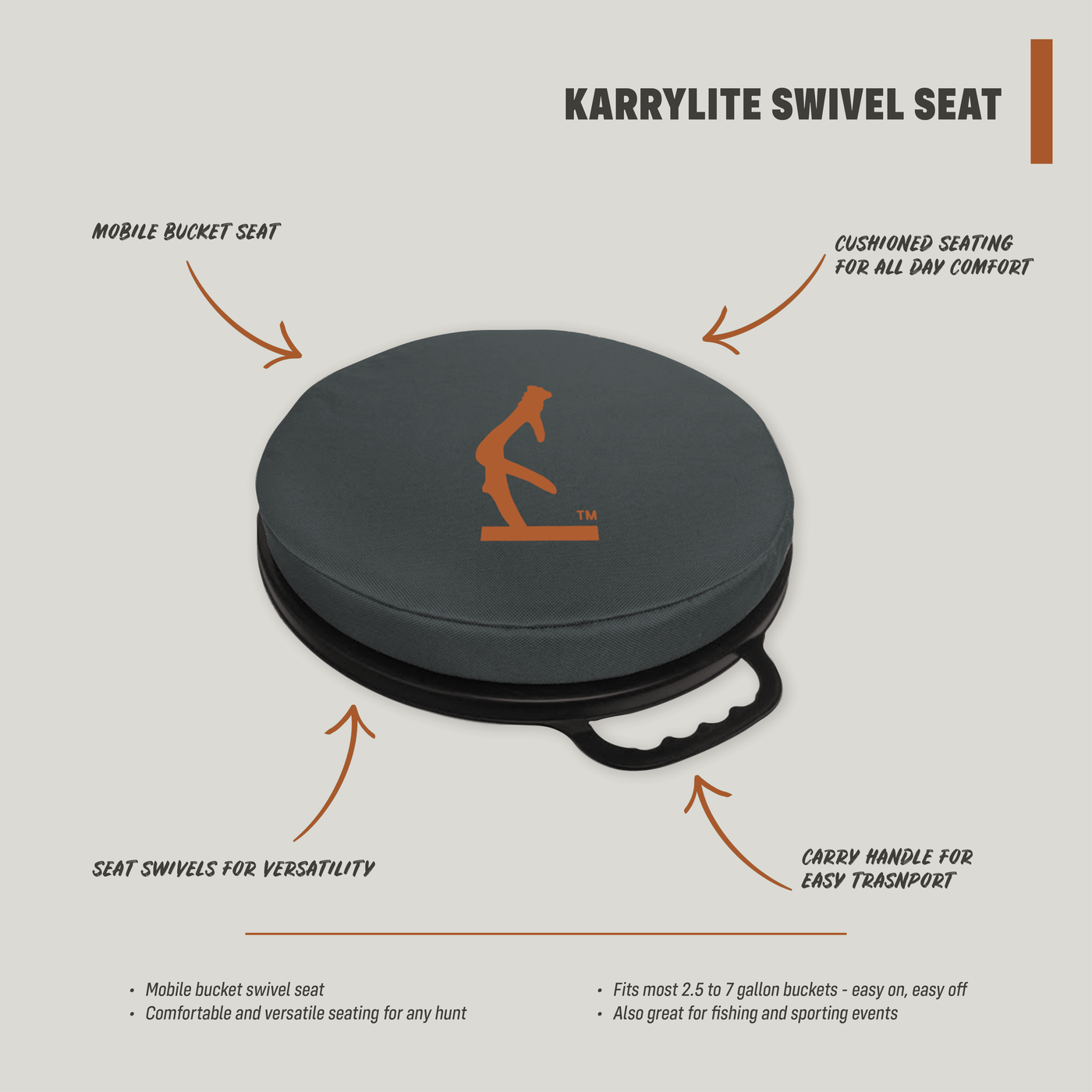 Swivel Seat – HALF RACK®